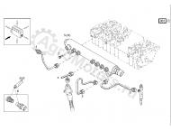 04501722 Топливная трубка