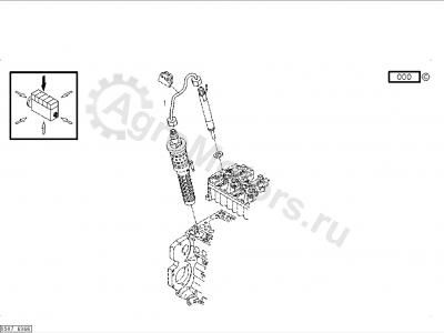 02111923 Трубка высокого давления Вид 1