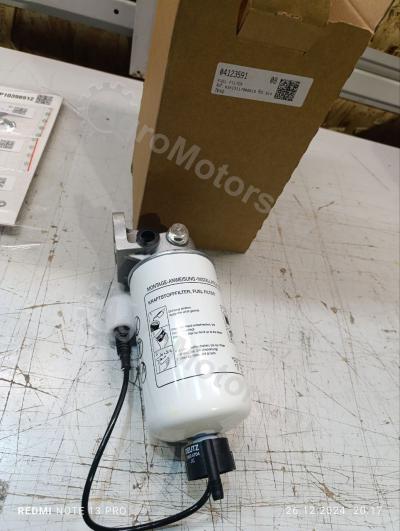 04123591 Консоль топливного фильтра груб. очистки (в сборе с фильтром и датчиком) Вид 1