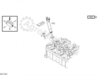 02112955 Форсунка топливная Вид 1