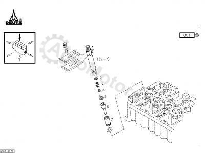 02112640 Форсунка топливная Вид 1