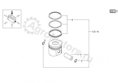 04501349 Поршень Вид 1
