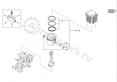 0011397630 Поршень Вид 1