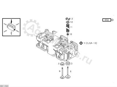 04272209 Впускной клапан Вид 1 04272209 Впускной клапан Вид 1