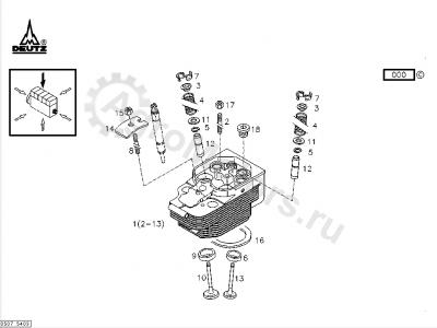 04157656 Кольцо ГБЦ  Вид 1