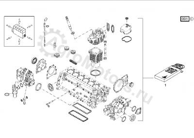 02937527 Комплект прокладок двигателья Вид 1