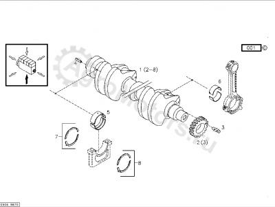 F007200210040 Вкладыш коренной Вид 1