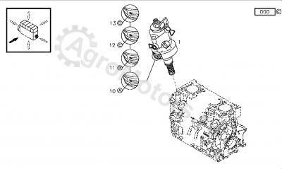 01340369 Насос топливный Вид 1