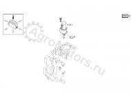 02113794 Клапан электромагнитный останова