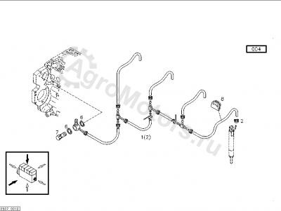 04198035 Пыльник клапанной крышки Вид 2