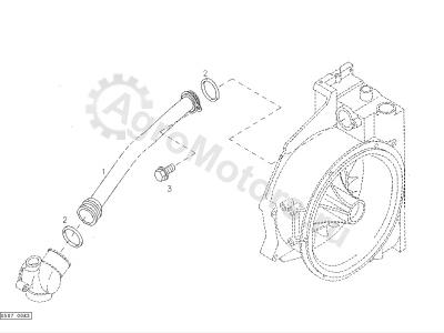 04200582 Кольцо уплотнительное Вид 1 04200582 Кольцо уплотнительное Вид 1