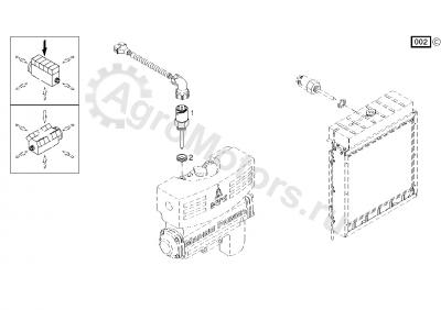 04218081 Датчик уровня охлаждающей жидкости Вид 2