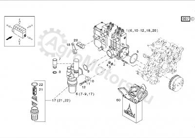 04235106 Насос топливный Вид 1
