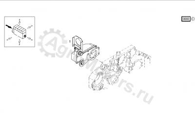 02113598 Актуатор Вид 2 02113598 Актуатор Вид 2