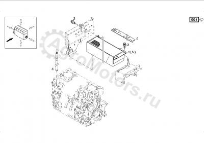 04179404 Трубка масляного радиатора  Вид 2